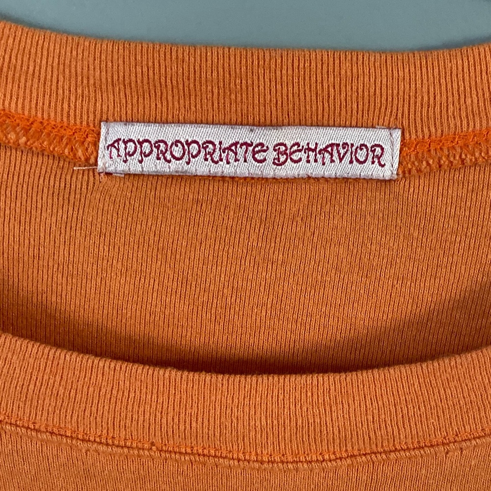 Appropriate Behavior t-shirt - Picture 2 of 3